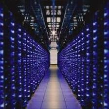 Modern mining farm control center with real-time monitoring