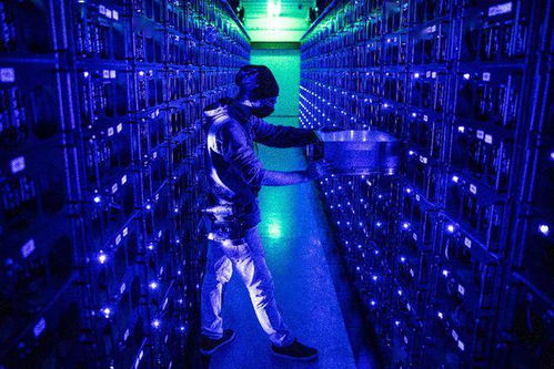 Iceriver's mining farm facility showcasing hosting infrastructure and rows of mining rigs working efficiently