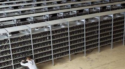 A high-tech mining farm performing efficiently