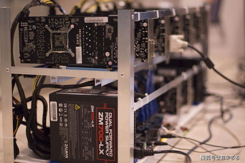 A modern mining rig integrated with renewable energy systems for efficient cryptocurrency extraction