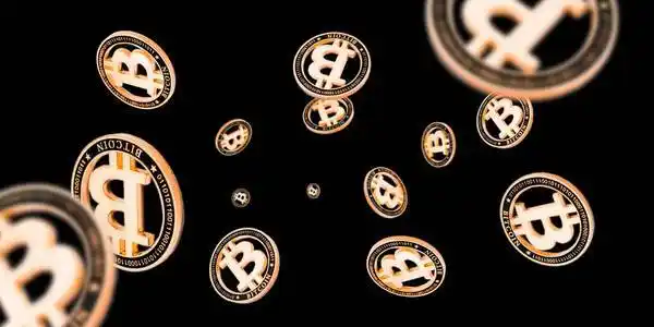 Bitcoin and Litecoin symbols representing cryptocurrency exchanges